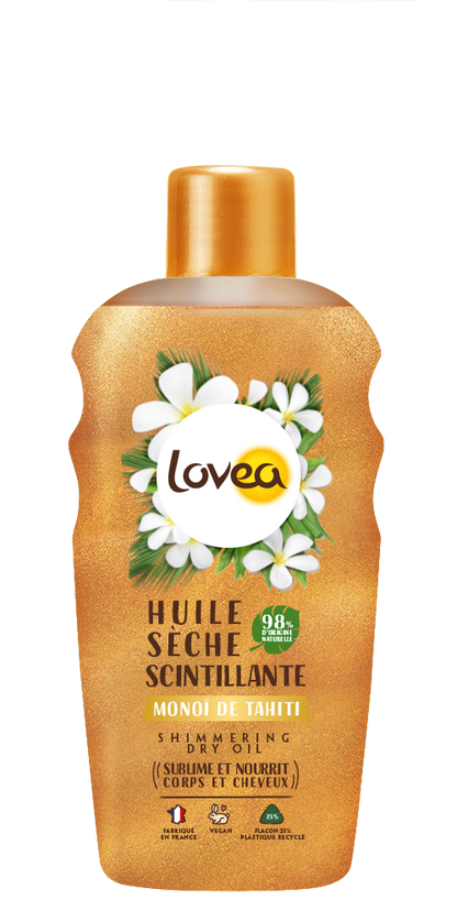 Lovea Shimmering dry oil monoi de tahiti 150.00 Milliliter