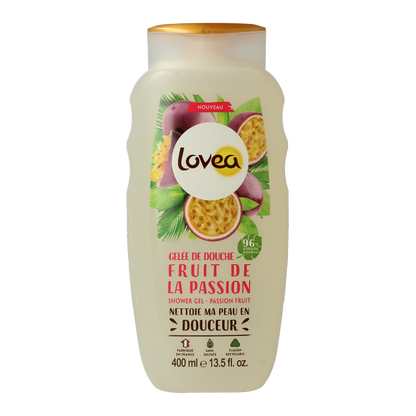 Lovea Showergel passion fruit 400 Milliliter