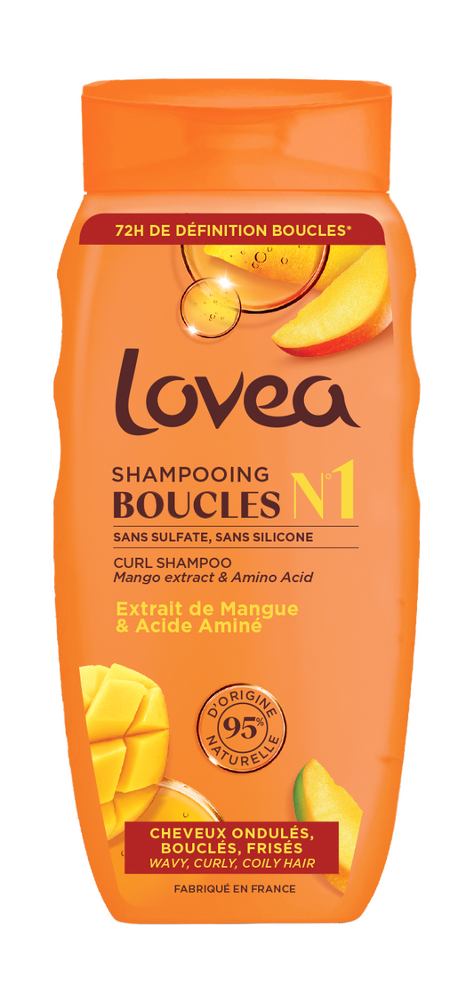 Lovea Curl shampoo soft shiny hair 250 Milliliter