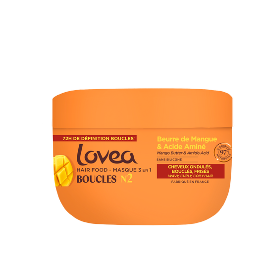 Lovea Hair food 3 in 1 intense curl nutrition 390 Milliliter
