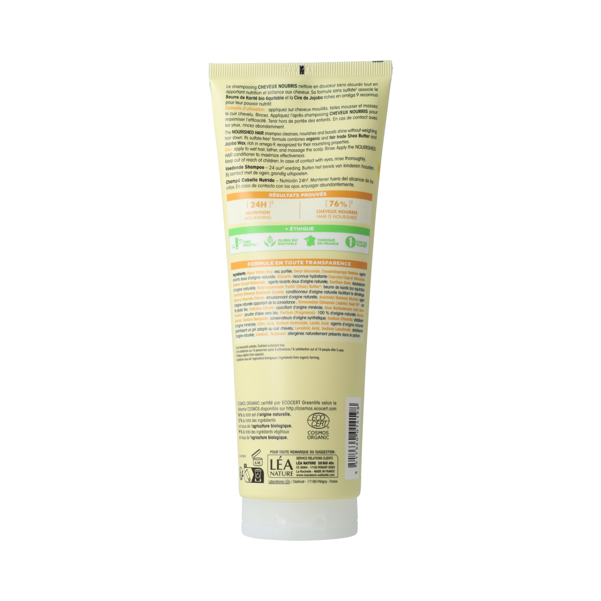 So Bio Etic Nourished Hair Shampoo with Shea and Argan 250.00 Milliliter