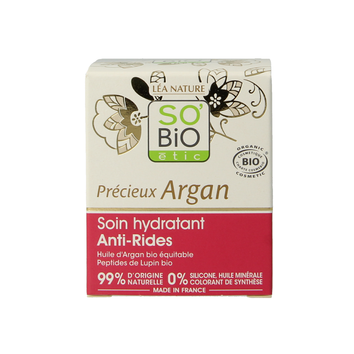 So Bio Etic Dagcreme moisturizing anti rimpel 50.00 Milliliter