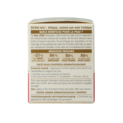 So Bio Etic Dagcreme moisturizing anti rimpel 50.00 Milliliter