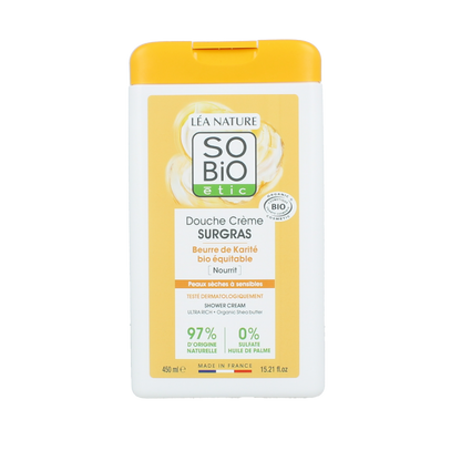So Bio Etic Showercream ultra rich shea butter 450.00 Milliliter