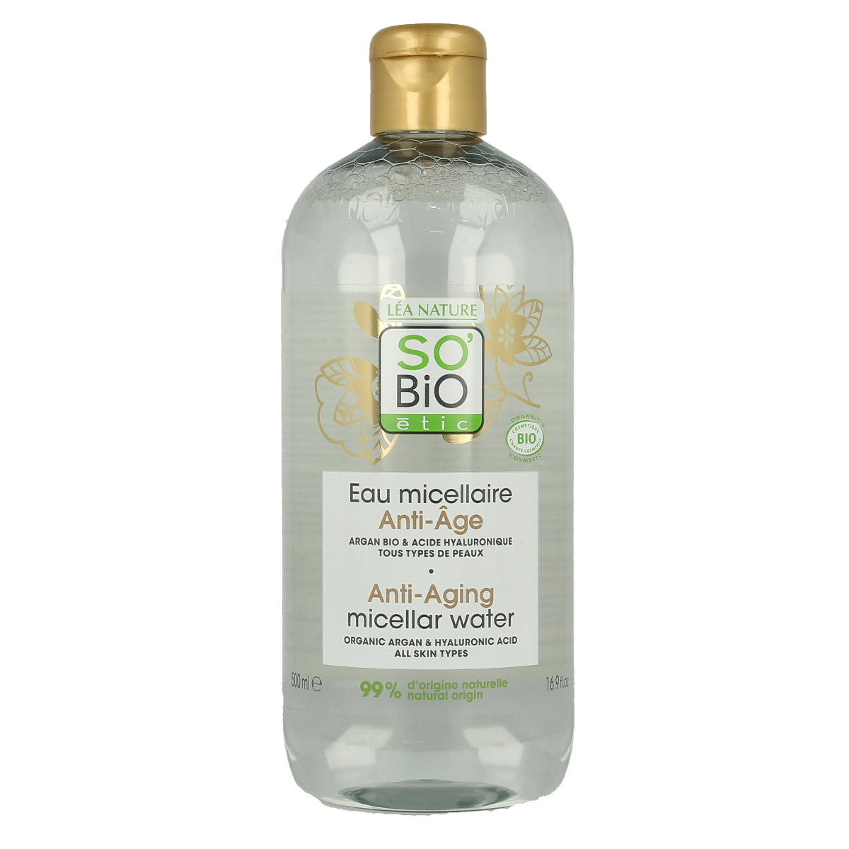 So Bio Etic Argan anti-aging micellar water 500.00 Milliliter