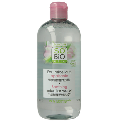 So Bio Etic Hydra aloe vera micellar water 500.00 Milliliter