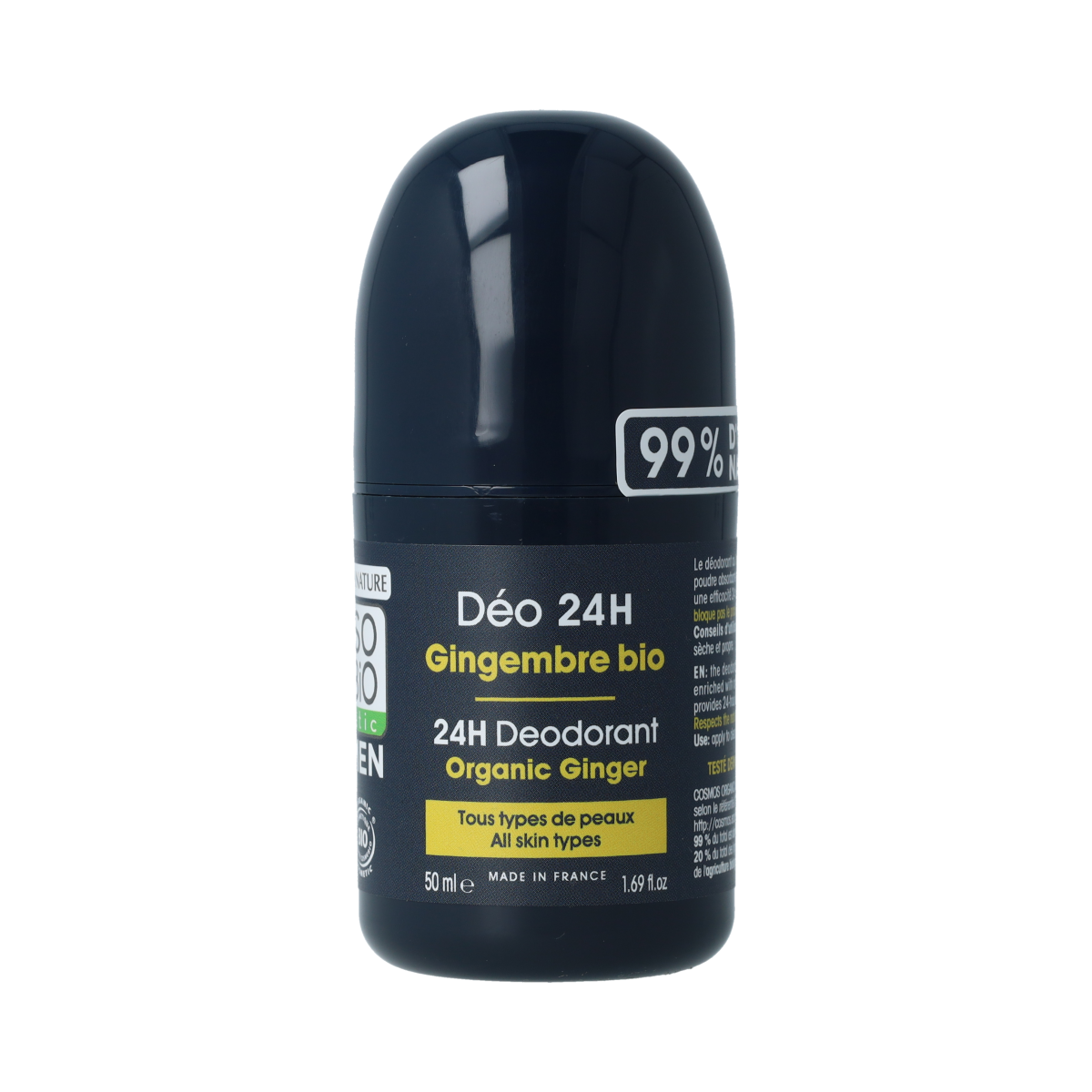 So Bio Etic Deo for men 3-in-1 ginger 50.00 Milliliter
