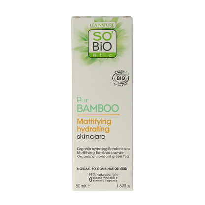 So Bio Etic Bamboo mattifying hydrating cream 50.00 Milliliter