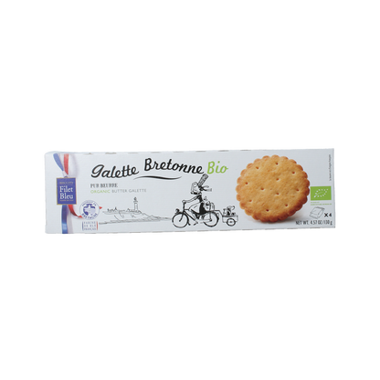 Island Bakery Boter galettes koekjes bio 130.00 Gram