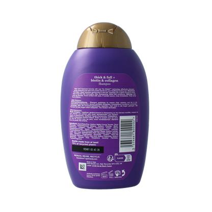 OGX Shampoo biotin & collageen 385.00 Milliliter