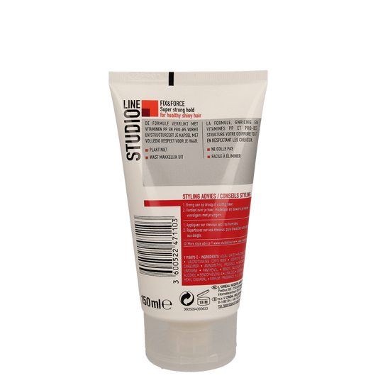 Studio Line Studio line fix & force multi vitamins gel 150.00 Milliliter