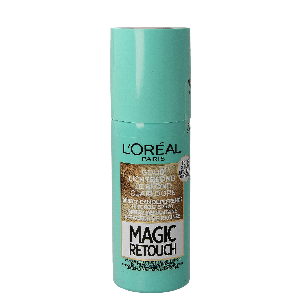Magic Retouch Magic retouch goud lichtblond spray 75.00 Milliliter