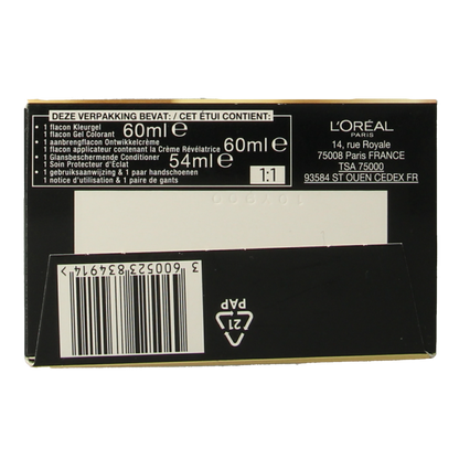 Preference 6.21 Zurich zeer licht koel bruin 1 Sachets