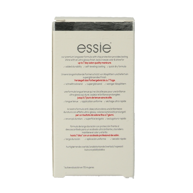 Essie Care top coat stay longer 13.5 Milliliter