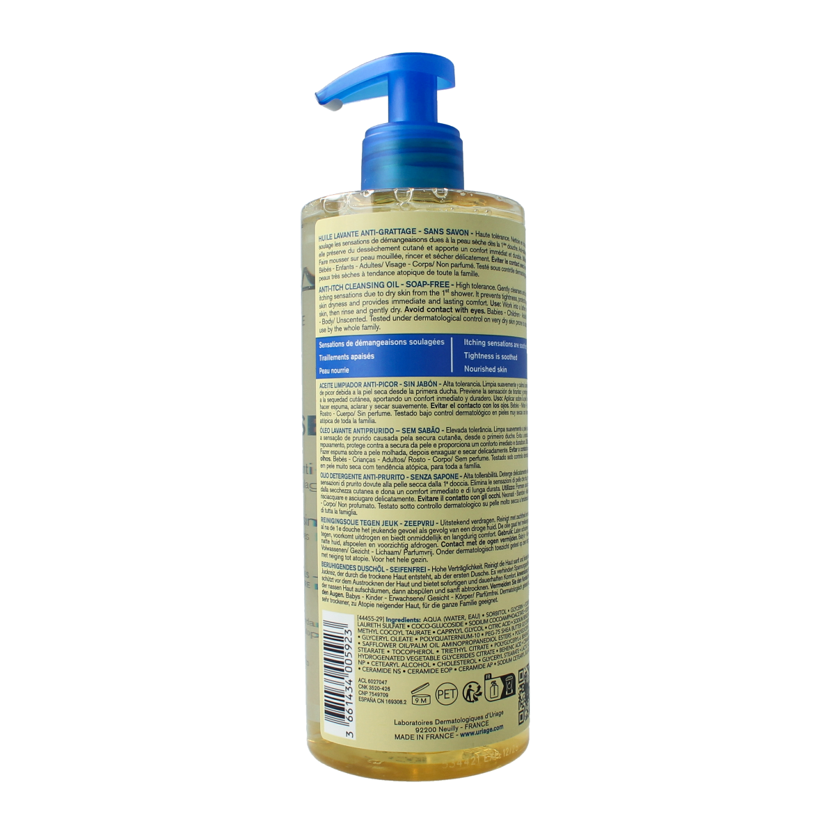 Uriage Xemose huile lavant apa 500.00 Milliliter