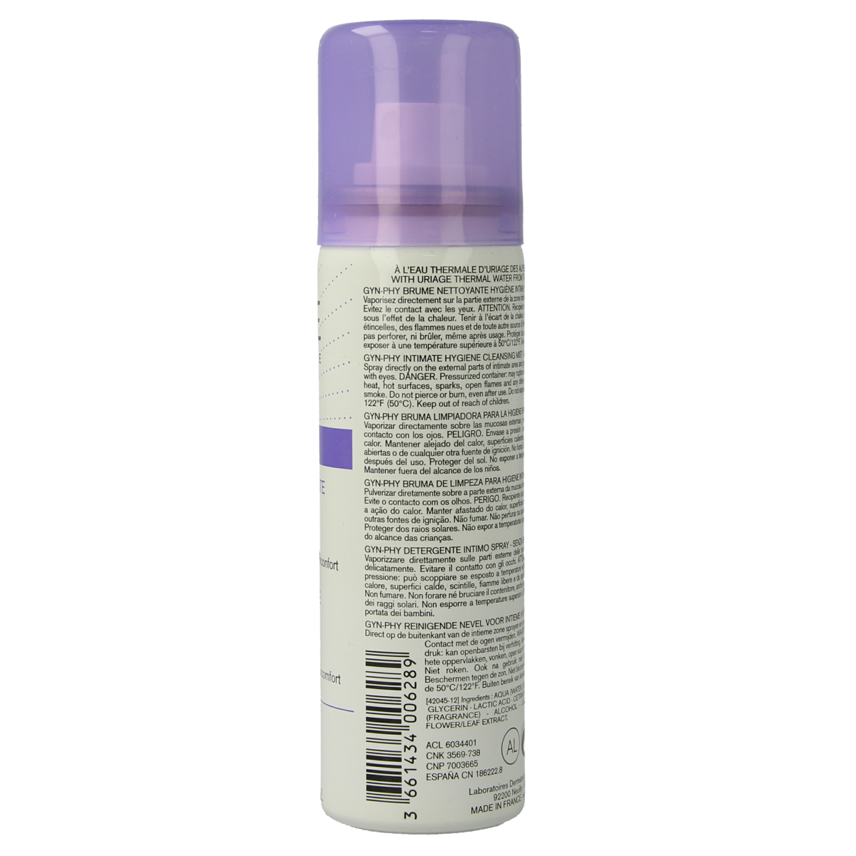 Uriage Gyn-phy brume 50.00 Milliliter