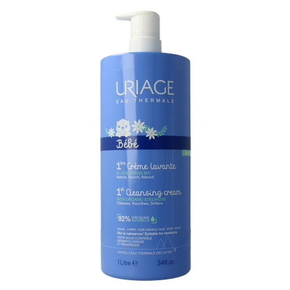Uriage Bebe 1ere creme lavante 1.00 Liter