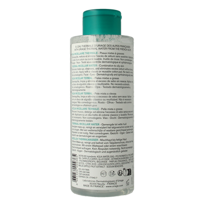 Uriage Thermaal micellairwater gemengde tot vette huid 500.00 Milliliter