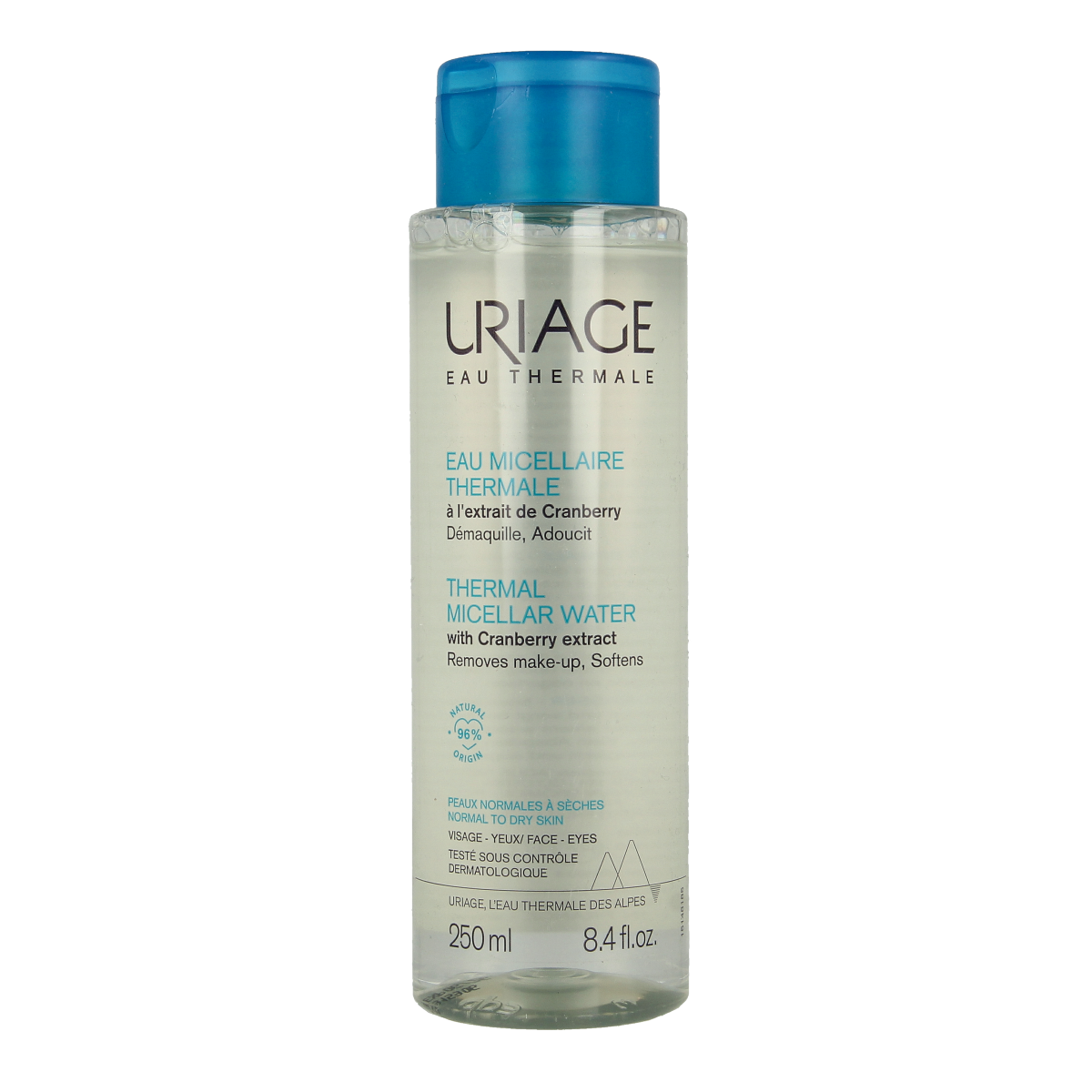 Uriage Thermaal micellairwater normale tot droge huid 250.00 Milliliter