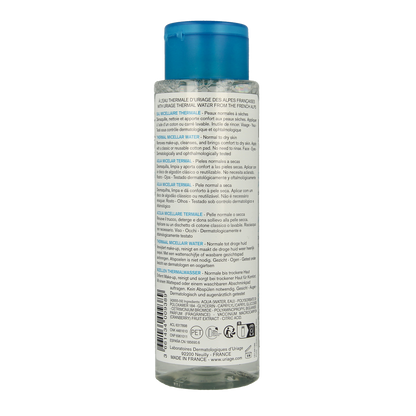 Uriage Thermaal micellairwater normale tot droge huid 250.00 Milliliter