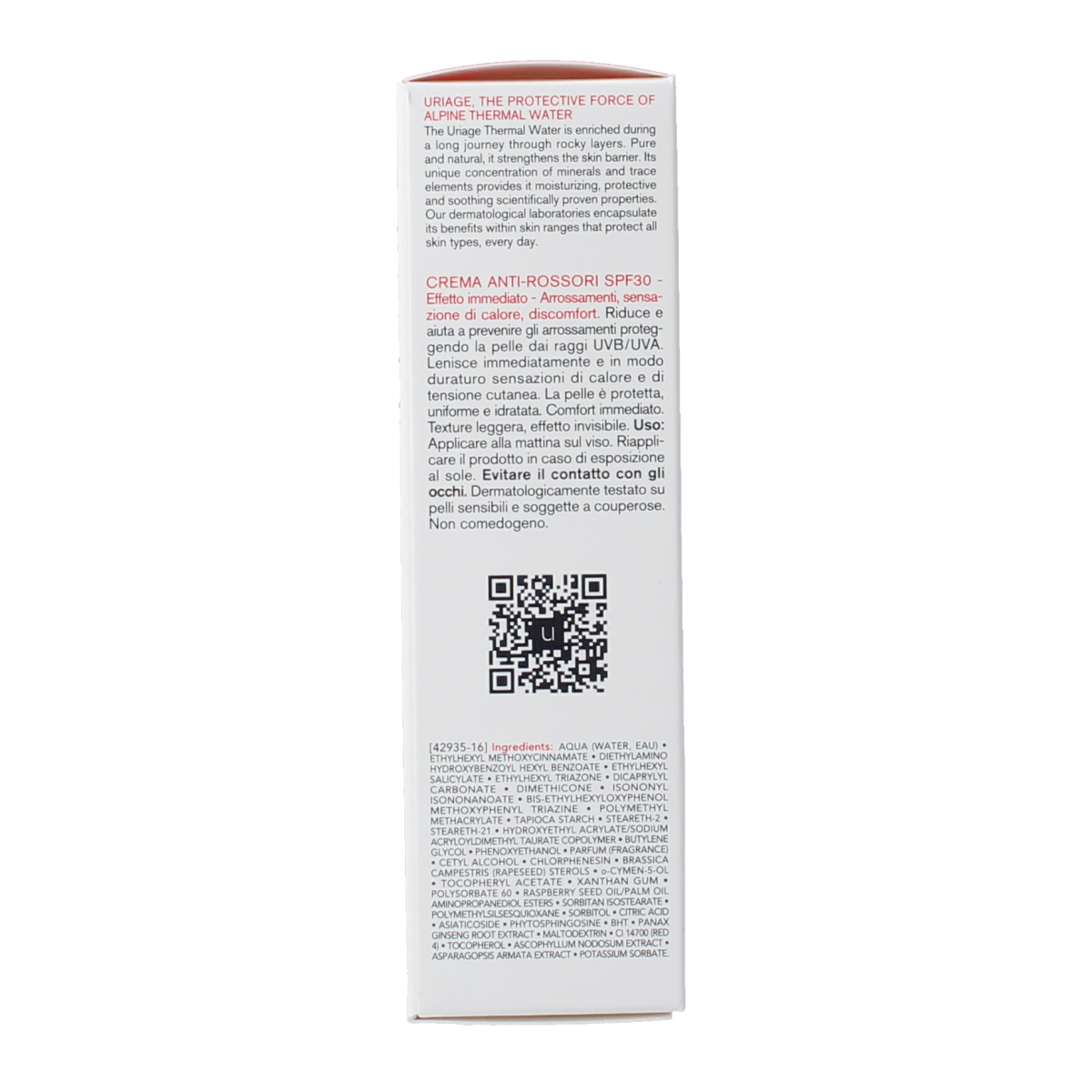 Uriage Roseliane creme SPF30 40.00 Milliliter