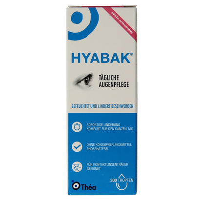 Hyabak Oogdruppels 10 Milliliter