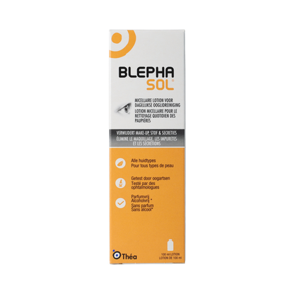 Blephasol Reinigingslotion ooglid 100.00 Milligram