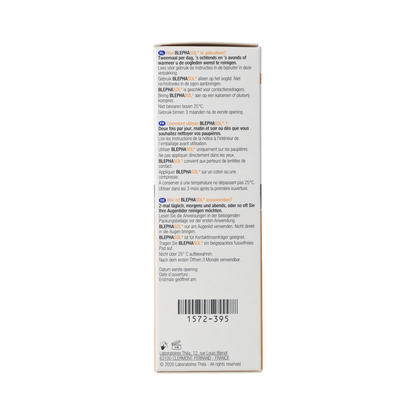 Blephasol Reinigingslotion ooglid 100.00 Milligram