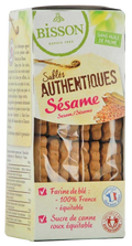 Bisson Zandkoekjes sesam authentiek bio 175 Gram