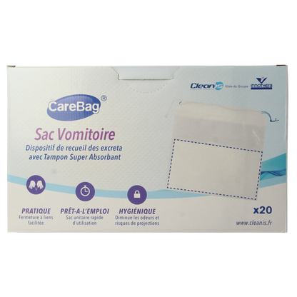 CareBag Carebag braakzak met geurabsorb 20.00 Stuks
