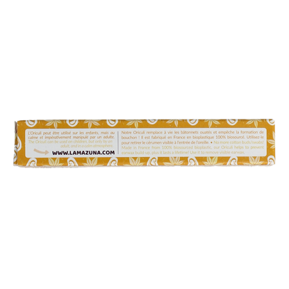 Lamazuna Bioplastic oriculi yellow 1.00 Stuks