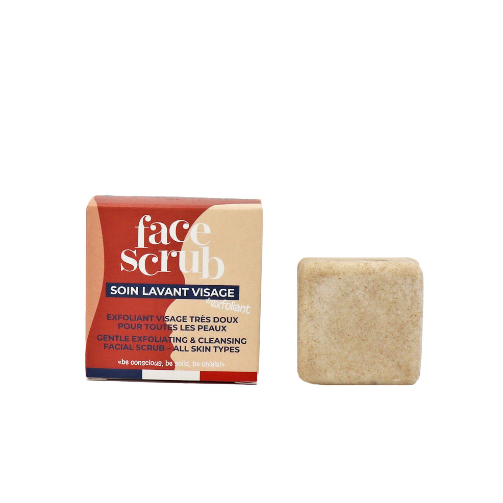 Lamazuna Cleansing face scrub bar all skin types 30.00 Gram
