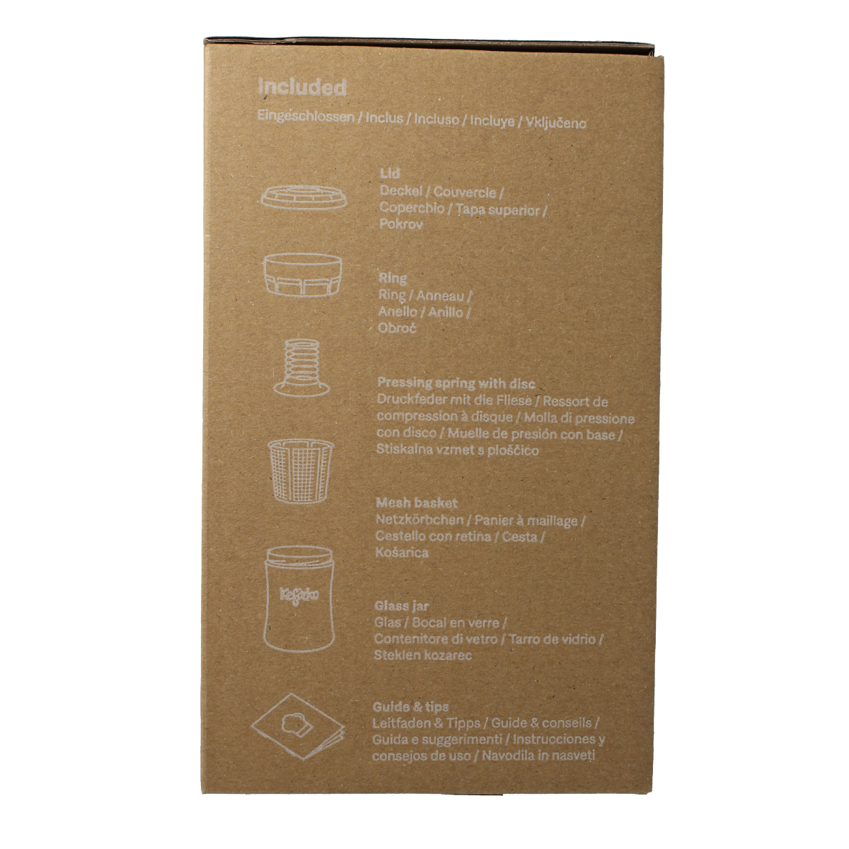 Kefirko  Kaas kefir maker 848ml 1.00 Stuks