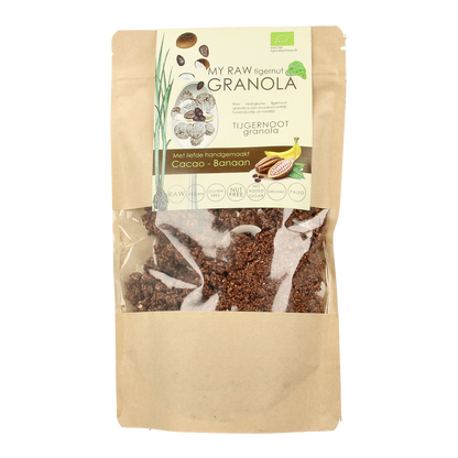 Vitiv Tijgernoot granola choc banaan bio 230.00 Gram
