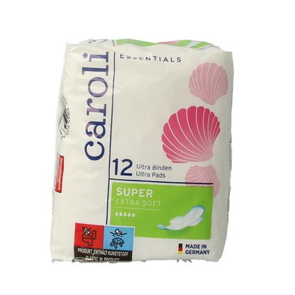 Caroli Maandverband ultra super plus 12.00 Stuks