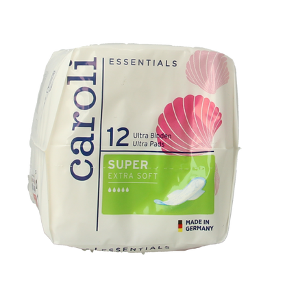 Caroli Maandverband ultra super plus 12.00 Stuks