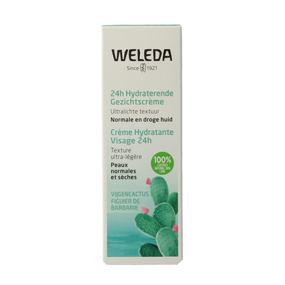 Weleda Vijgencactus 24h hydraterende gezichtscreme  30 Milliliter