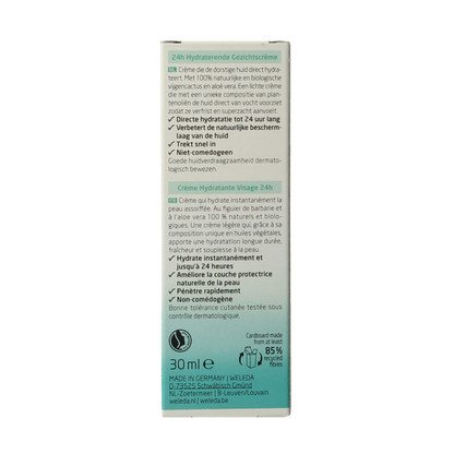 Weleda Vijgencactus 24h hydraterende gezichtscreme  30 Milliliter