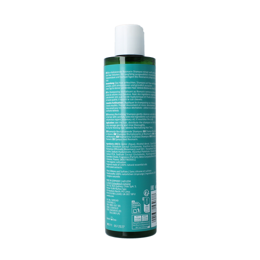 Weleda Rozemarijn revitaliserende shampoo 250.00 Milliliter
