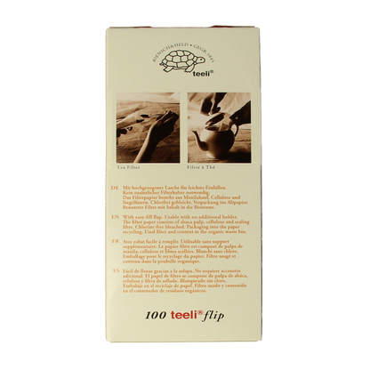 Teeli Theefilter S  100.00 Stuks