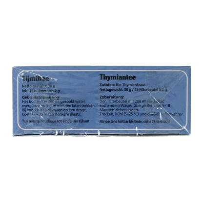Salus Thijm thee bio 15.00 Zakjes