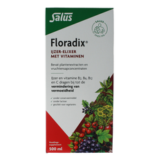 Salus Floradix ijzer elixer 500.00 Milliliter