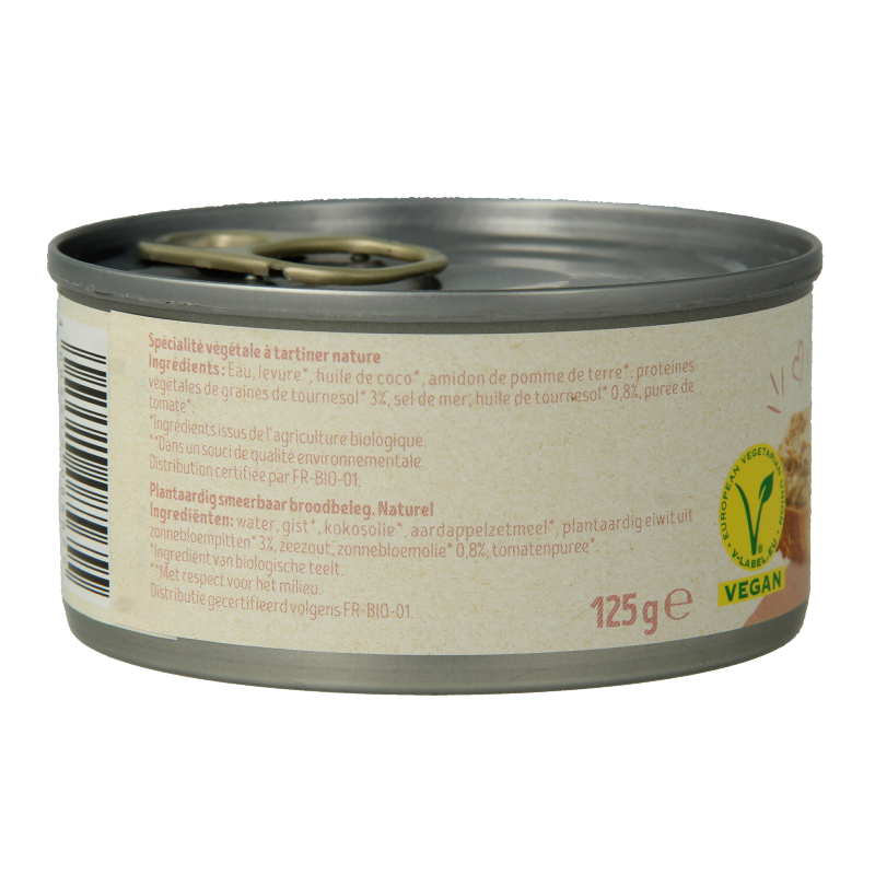 Tartex Pate naturel bio 125 Gram