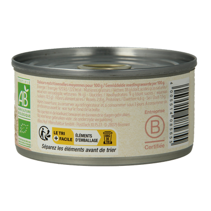 Tartex Pate naturel bio 125 Gram