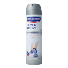 Hansaplast Silver active voet deodorant 150.00 Milliliter