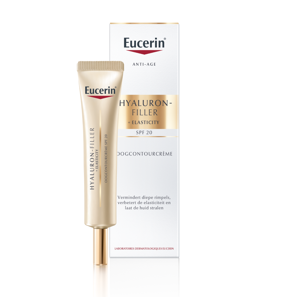 Eucerin Hyaluron-filler + elasticity oogcontourcreme SPF20 15.00 Milliliter