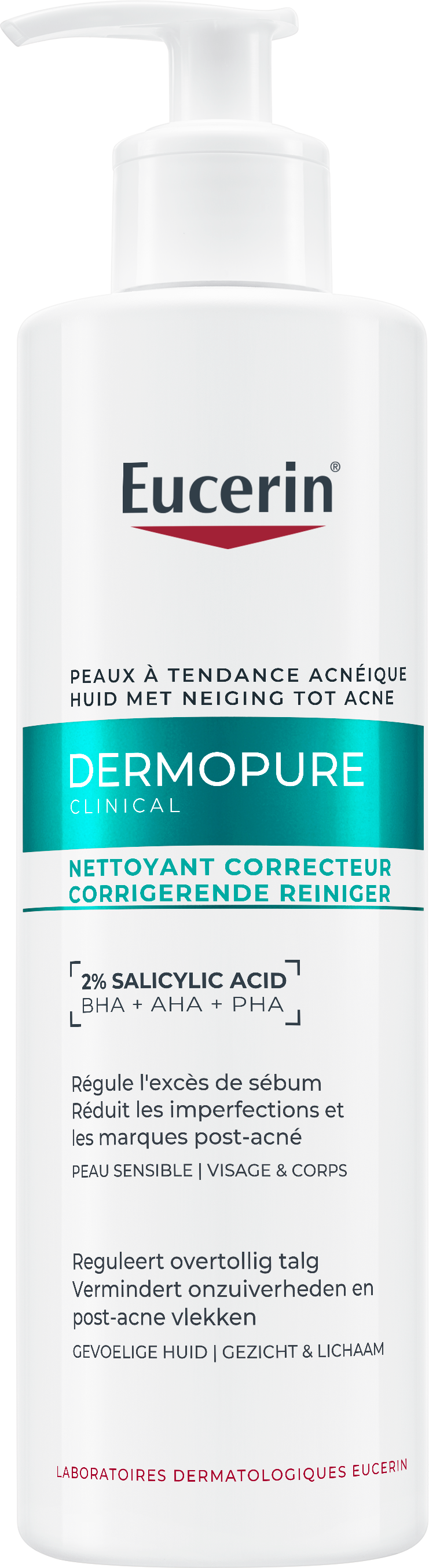Eucerin Dermopure clinical corrigerende reiniger 400.00 Milliliter