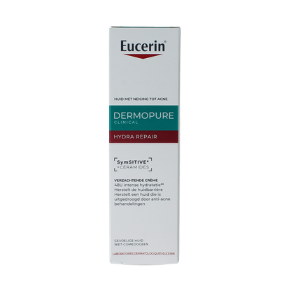 Eucerin Dermopure clinical hydra repair verzachtende creme 40.00 Milliliter