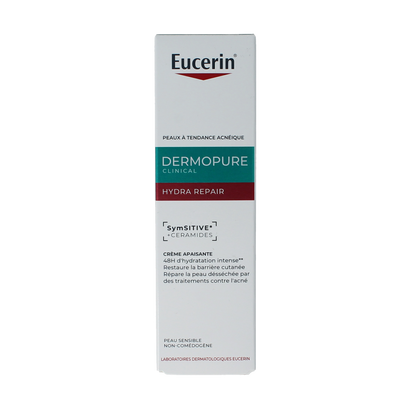 Eucerin Dermopure clinical hydra repair verzachtende creme 40.00 Milliliter