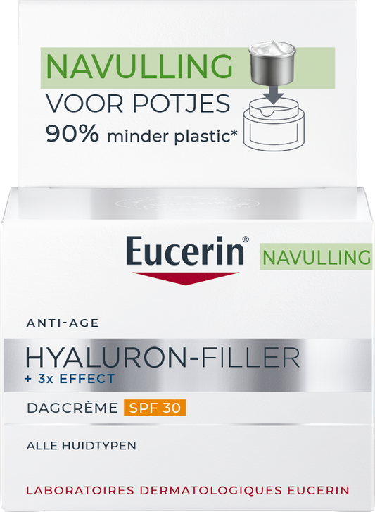 Eucerin Hyaluron-filler + 3x effect dagcreme SPF30 navul 50.00 Milliliter